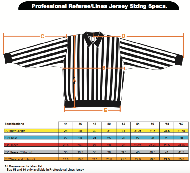Athletic Knit RJ125 SS Hockey Referee Jersey