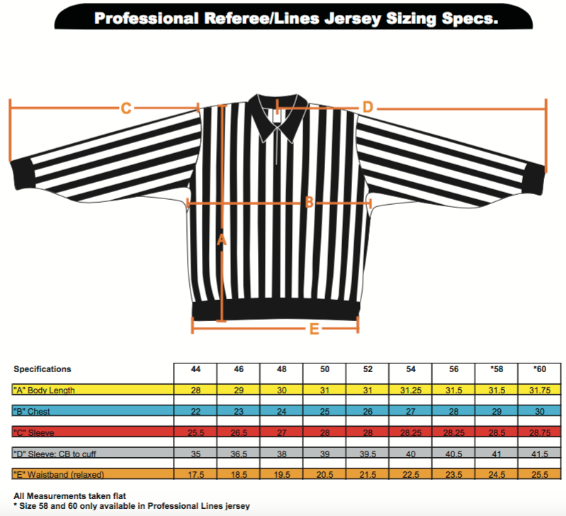 FORCE PRO Officiating Jersey Linesman – Officials Equipment