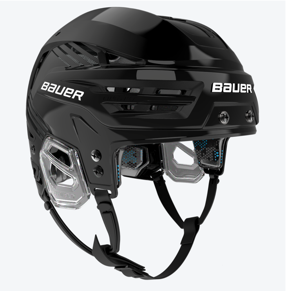 Bauer Re-Akt 85 Hockey Helmet, Black / Small